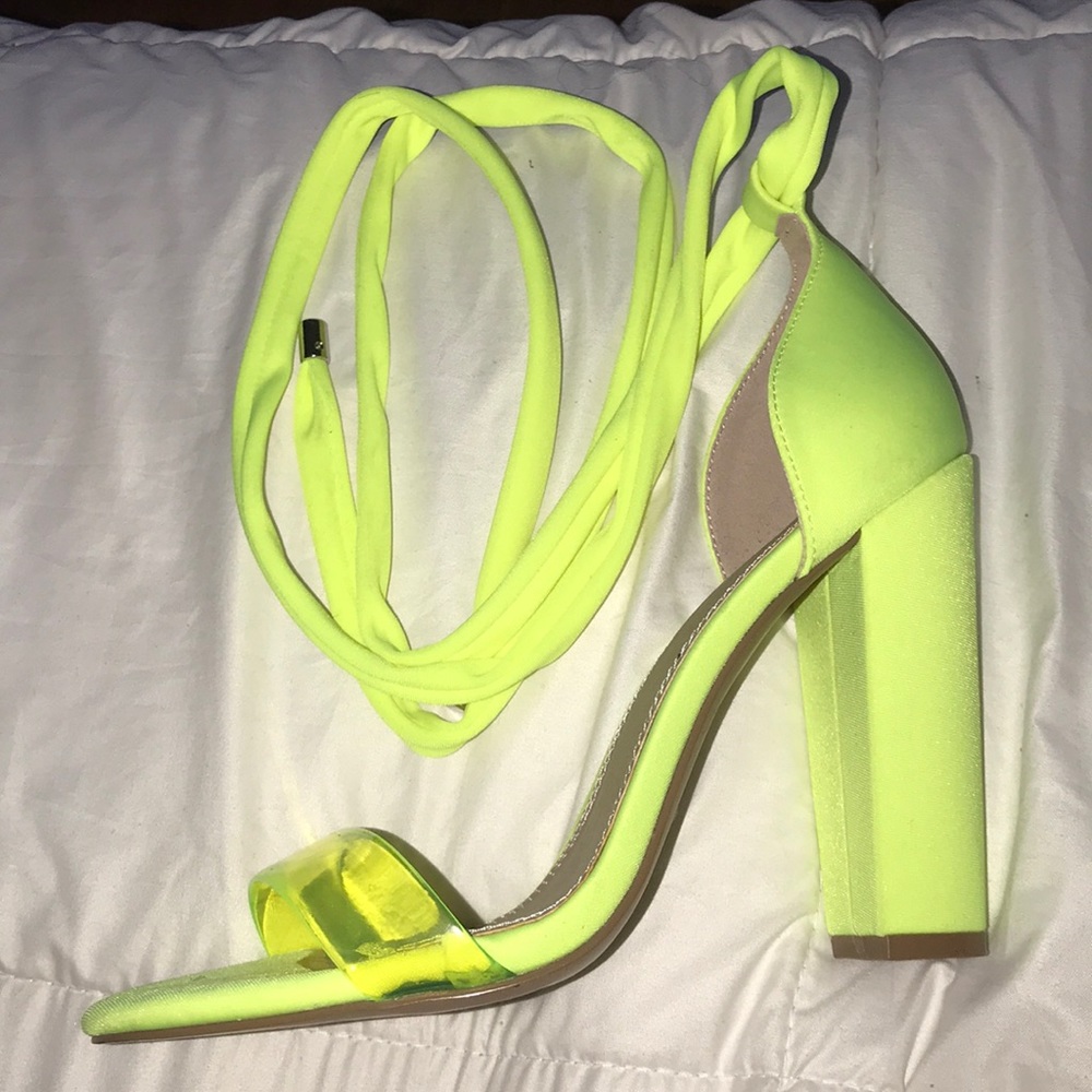 Neon ASOS Heels